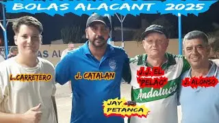 Bolas Alacant Torneo de Petanca parejas Arregladas Septiembre Alicante 2025 🇪🇦