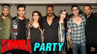 Simmba Success Bash | Ranveer, Deepika, Kajol, Ajay Devgn, Sara Ali Khan Pose