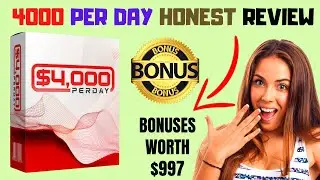 4000 Per Day Honest Review ⚠️ ALERT ⚠️ Dont Buy 4000 Per Day Before Watching My Review
