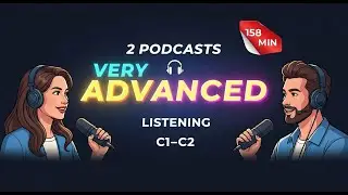 C1&ndash;C2 English Listening Practice (158 Minutes) Sound Natural & Fluent Like a Native English Podcast