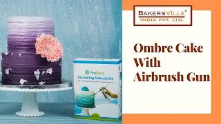 Ombre Cake with Finedecor Airbrush Gun Kit