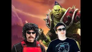 Shroud on Doctor Disrespect Playing WOW !