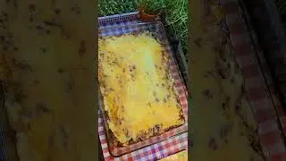 Сырно-картофельная запеканка с фаршем #рецепт #еда #food #готовка #кулинария #casserole #potato