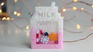 Christmas resin shaker charm tutorial | for beginners