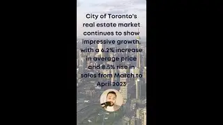 Breaking News Toronto's Real Estate sees a 6.2% increase in prices in a Month