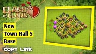 New Best Town Hall 5(TH 5) Base 2021! Hybrid/Trophy Base Design-Clash of Clans.