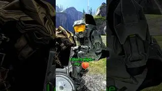 Master Chief Doesn&rsquo;t Wipe. #halo #memes #masterchief