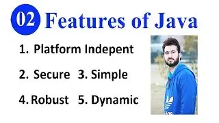 02. Features of Java | Java Basic Programming 2019