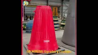 Gyratory Crusher Delivery  #crusher #miningprocess