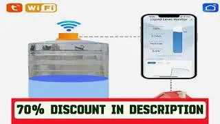 #ME201W Intelligent Remote Detection Smartphone Full Water Alarm System Controller Water Tank Level