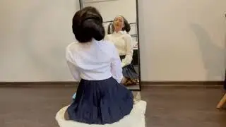 Mila beautiful long hair new Patreon