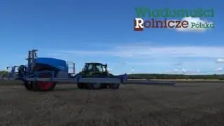 Opryskiwcza VEGA 12 firmy Lemken w pracy