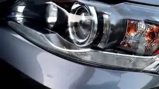 Auto Ceramics Coating MRFIX9H to restore scratched headlights