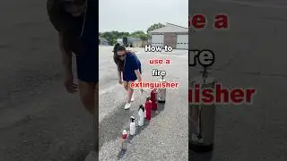 Как пользоваться огнетушителем