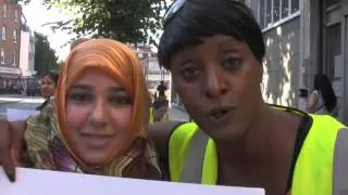 PCS DWP North London Branch protest - Marylebone Job Centre