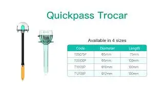 Best 10mm Laparoscopic Bladed Trocar with Sharp Retractable Blade Tip