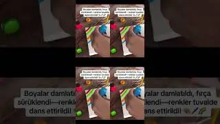 İple Boyalar Nasıl Bu Kadar G&uuml;zel Birleşti?! 😲