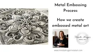 Metal Embossing and pewter art: How we create beautiful embossed metal artworks