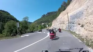 Road Trip en Goldwing  - MARMOTTES 2017