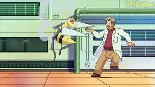 Beedrill attacks Professor Oak | Professor Oak Funny Moments