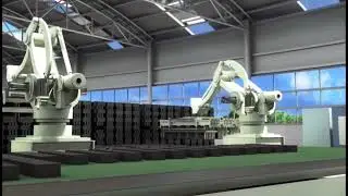 Full automatic clay brick factory 