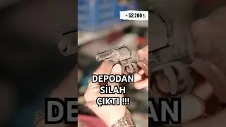 DEPODAN SİLAH &Ccedil;IKTI !!  #t&uuml;rkiyedepoavcıları #depo #antika #retro