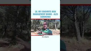 18. My favourite risk management books - Alex Sidorenko #shorts
