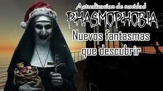 Probé la actualización NAVIDEÑA de PHASMOPHOBIA en modo PESADILLA… y me arrepentí 🎄👻 #terror #viral