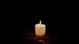 15 Minutes of Deep Focus | Cozy Candlelit Cabin Thunderstorm | 4K Rain Sounds, ASMR, Study Ambience.