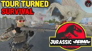 ARMA REFORGER | JURASSIC WORLD (Tour Turned Survival)