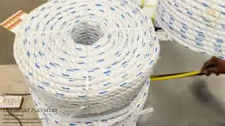 Polypropylene PP HDPE Danline Ropes Supplier manufacturing Company in India Rope Exporter #pprope