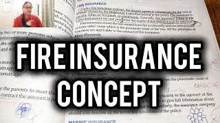 Fire Insurance Concept 