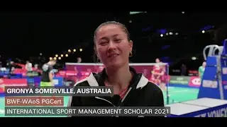 Gronya SOMERVILLE | Dual Career Journey | BWF World Championships 2023