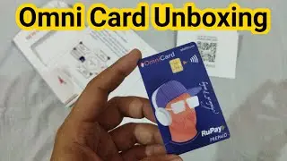 Omni Card Unboxing | Omni Prepaid Card Unboxing