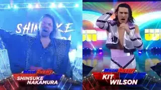 WWE MAIN EVENT/// Shinsuke Nakamura & Kit Wilson’s Entrances 