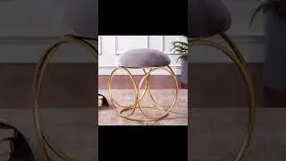 Sitting stool sofa chir ottoman stool with metal legs ottoman pouffes  2,299 contact 03057752862
