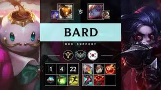 Bard Support vs Poppy - KR Challenger Patch 25.17