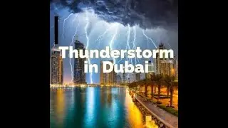 Thunderstorm in UAE | Rain Rain Go Away #ytshortsvideo #viral