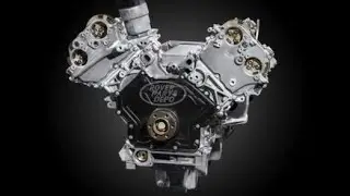 Jaguar Land Rover 5.0 Engine Build In Stop Motion Time Lapse