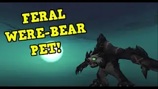 Wizard101 : NEW EXCLUSIVE FERAL WERE-BEAR PET!