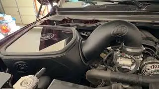 S&B Cold Intake Filter with AFE Silver Bullet Throttle Body Spacer