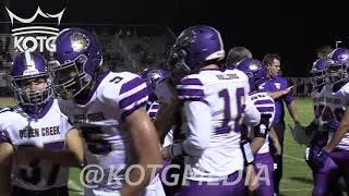 USC Commit QB Devin Brown LEADS the Queen Creek Bulldogs to TOUGH WIN at Perry High School!