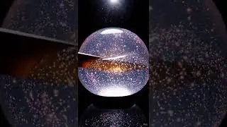 Cutting a Galaxy Jelly Sphere 🌌✨  Unreal Satisfying ASMR in 8 Seconds