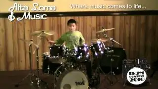 Drum Lessons Rancho Cucamonga CA - Alta Loma Music Drum Contest 2010 Div #4