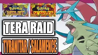 Tyranitar Salamence Tera Raid Event - Pokemon Scarlet Violet