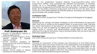 2024 Acupuncture & TCM Conference by CITCM - Speaker Highlight 1 #acupunctureconference #tcmworkshop
