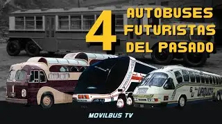 AUTOBUSES más FUTURISTAS del pasado.