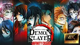 DEMON SLAYER 4K (60FPS) - THE INFINITY CASTLE IS BEYOND PEAK! ⚡ AMV edit