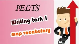 IELTS Writing task 1 map vocabulary