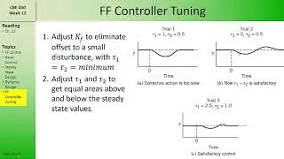 CBE 430 Week 11 05 FF controller tuning